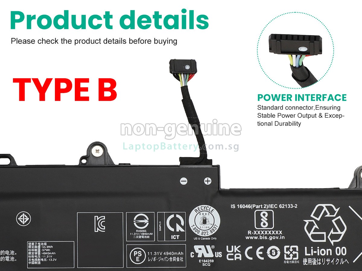 replacement Lenovo ThinkPad L16 GEN 1-21L8 battery