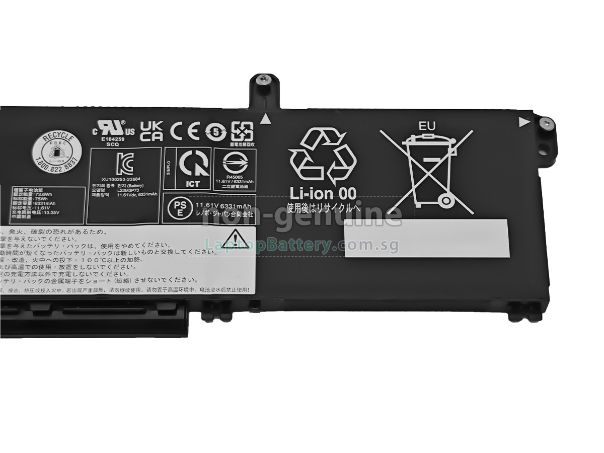 replacement Lenovo ThinkPad P16S GEN 3-21KT0000AT battery