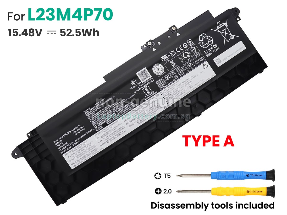 replacement Lenovo ThinkPad T16 GEN 3-21MN004AEE battery