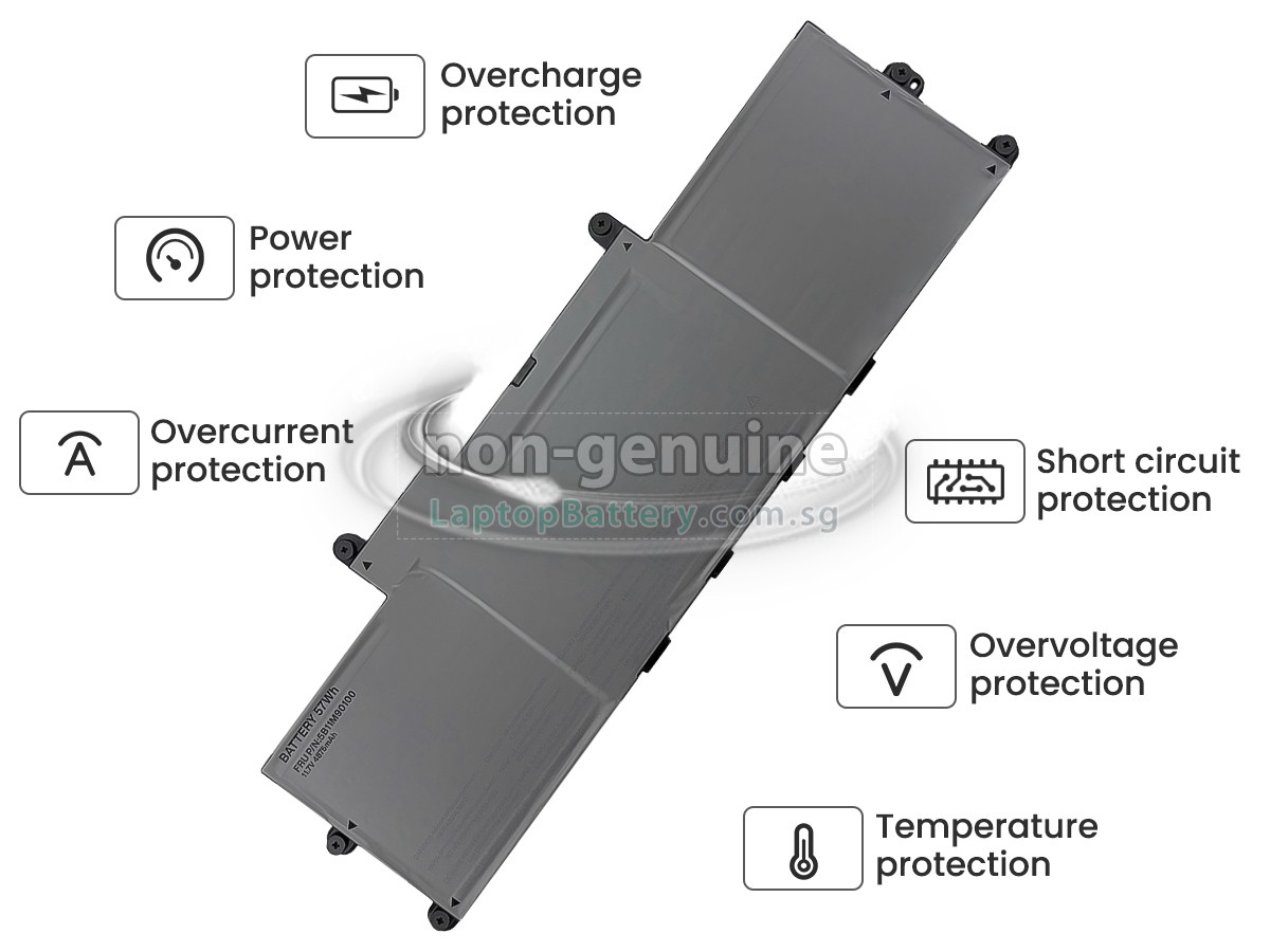 replacement Lenovo ThinkPad X1 2-IN-1 GEN 10-21NU005YUE battery