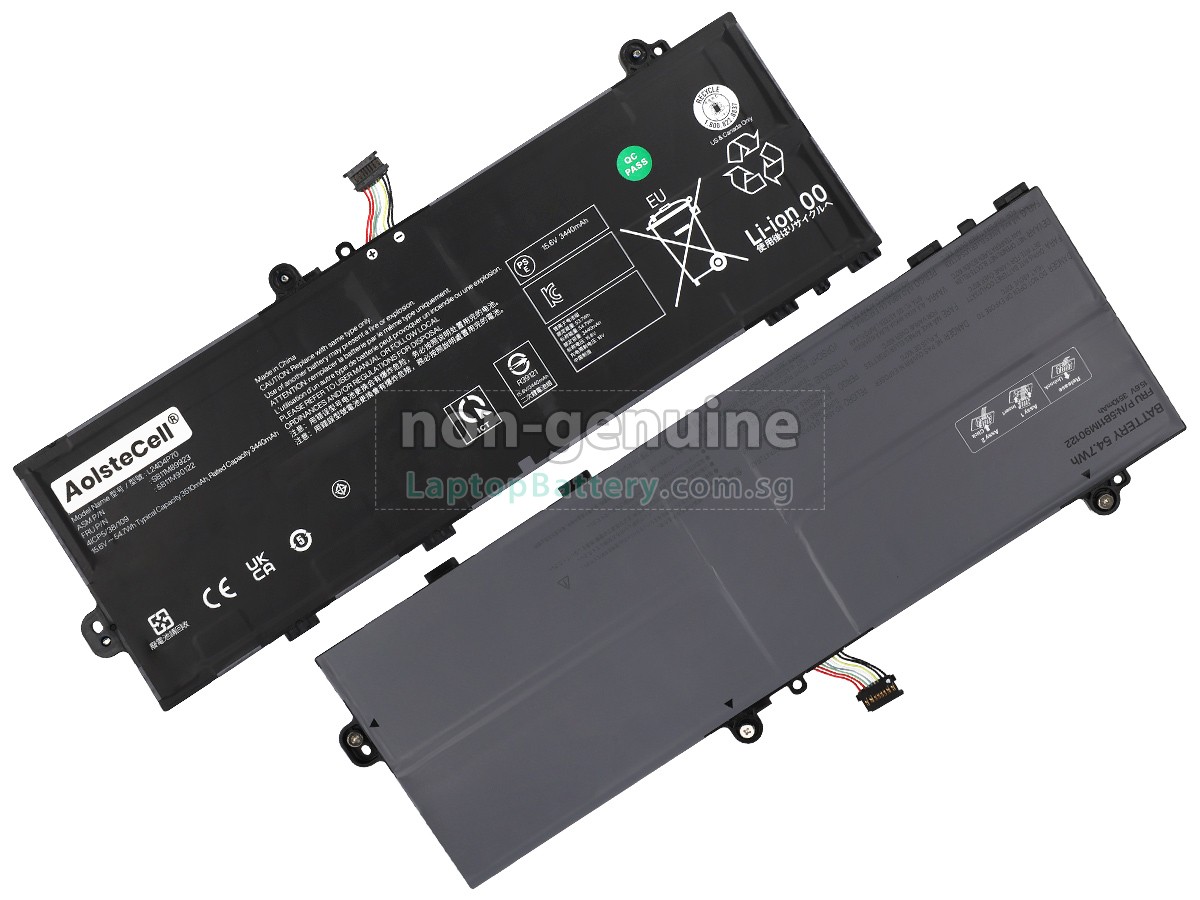 replacement Lenovo ThinkPad X13 GEN 6-21RM003FCL battery