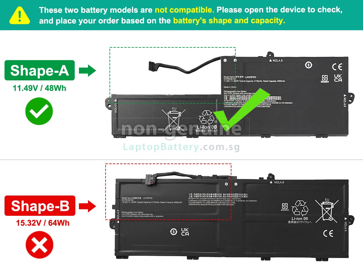 replacement Lenovo ThinkPad E16 GEN 3-21ST004MIX battery