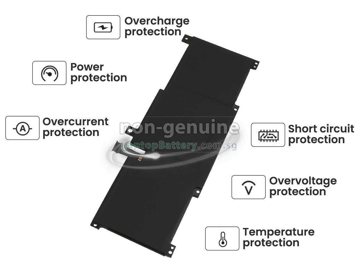 replacement MSI PRESTIGE 14 A12UC-210PL battery