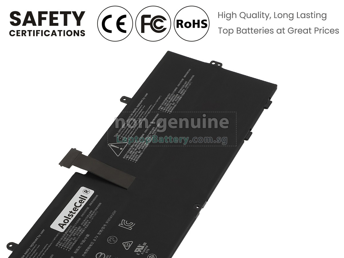 replacement Microsoft Surface LAPTOP GO 1943 battery