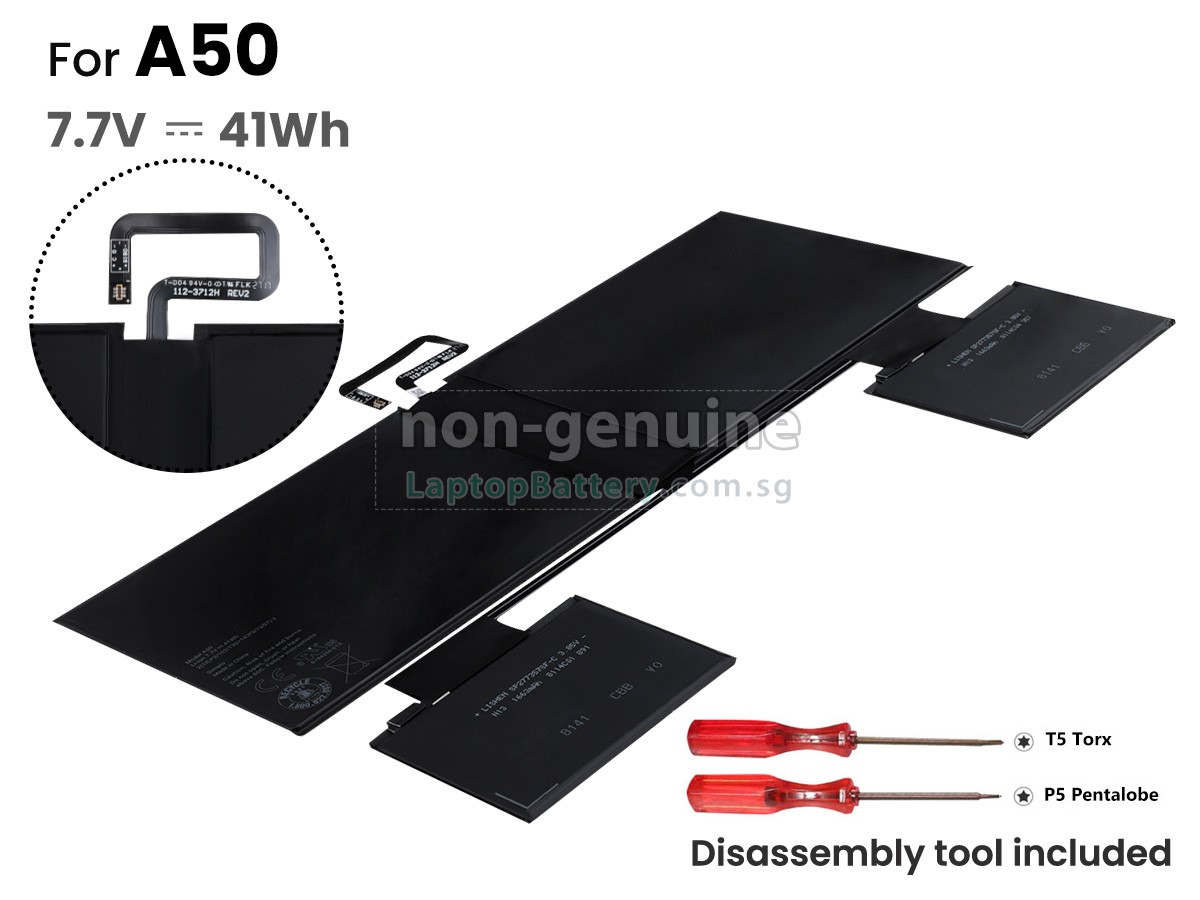 replacement Microsoft A50 battery