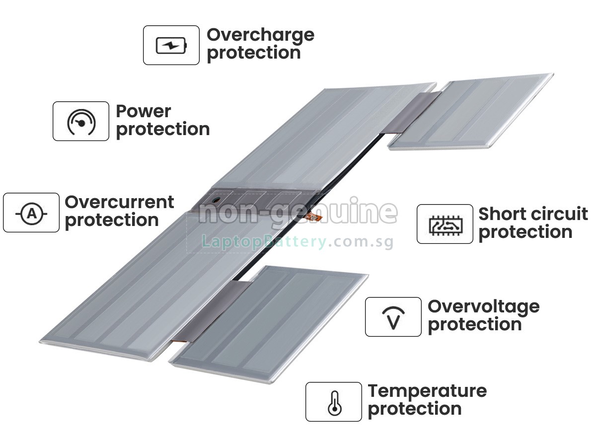 replacement Microsoft Surface A70 battery
