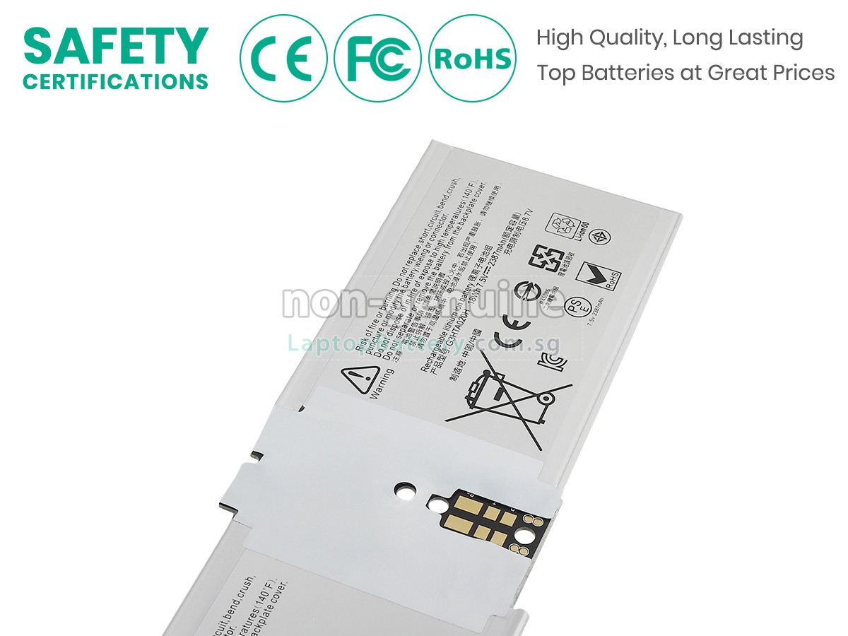 replacement Microsoft G3HTA045H battery