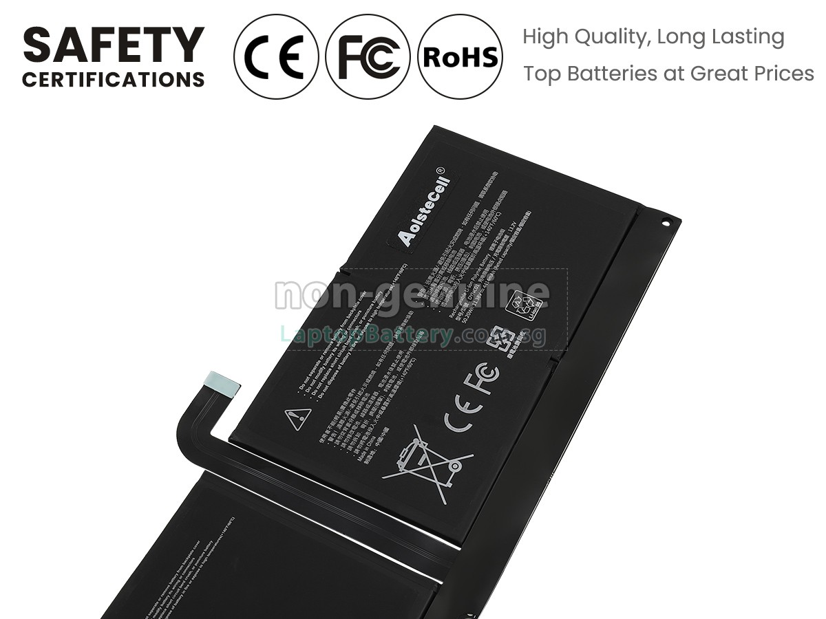 replacement Microsoft Surface Pro 8 battery