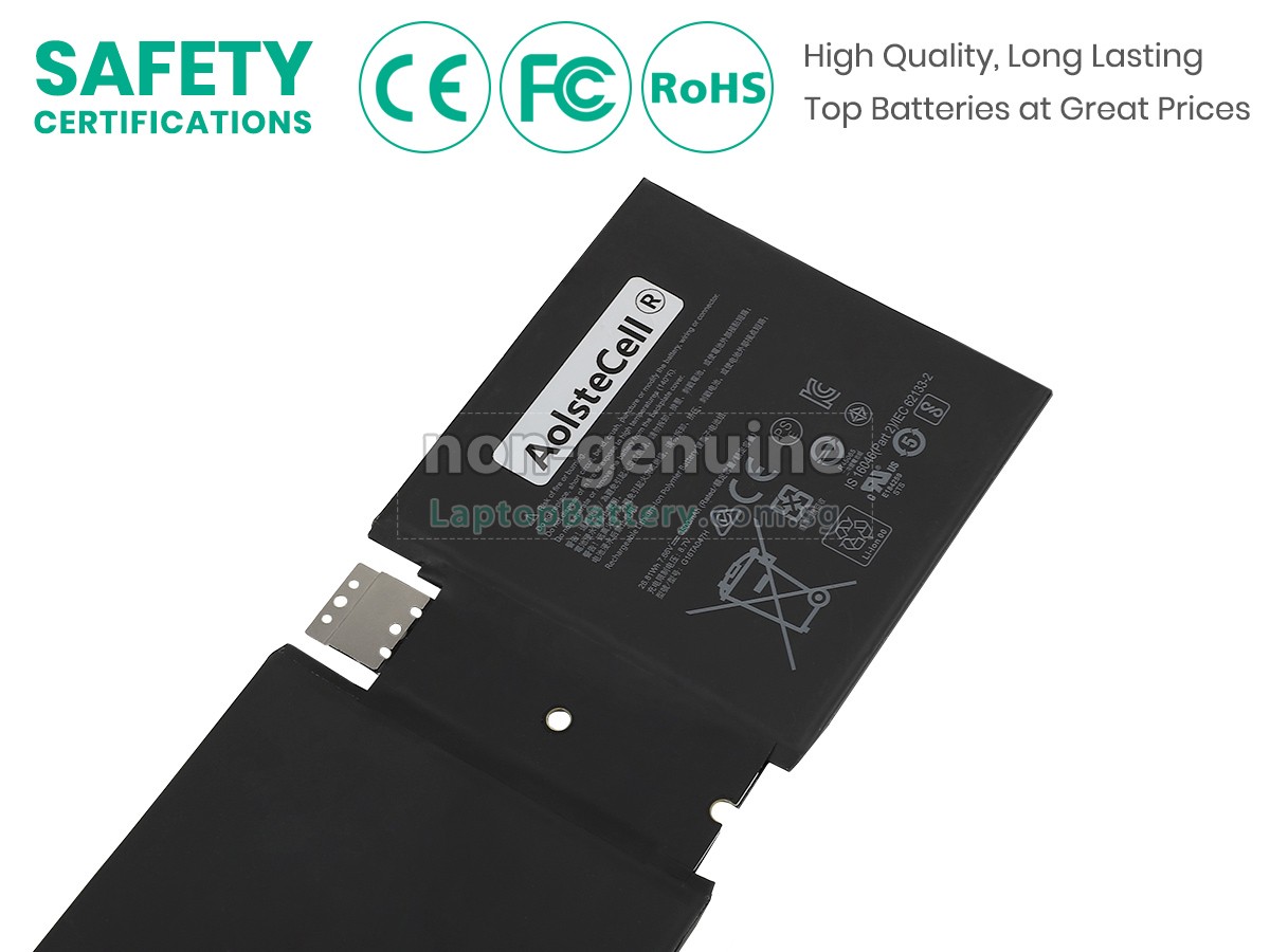 replacement Microsoft Surface GO 2 1927 battery