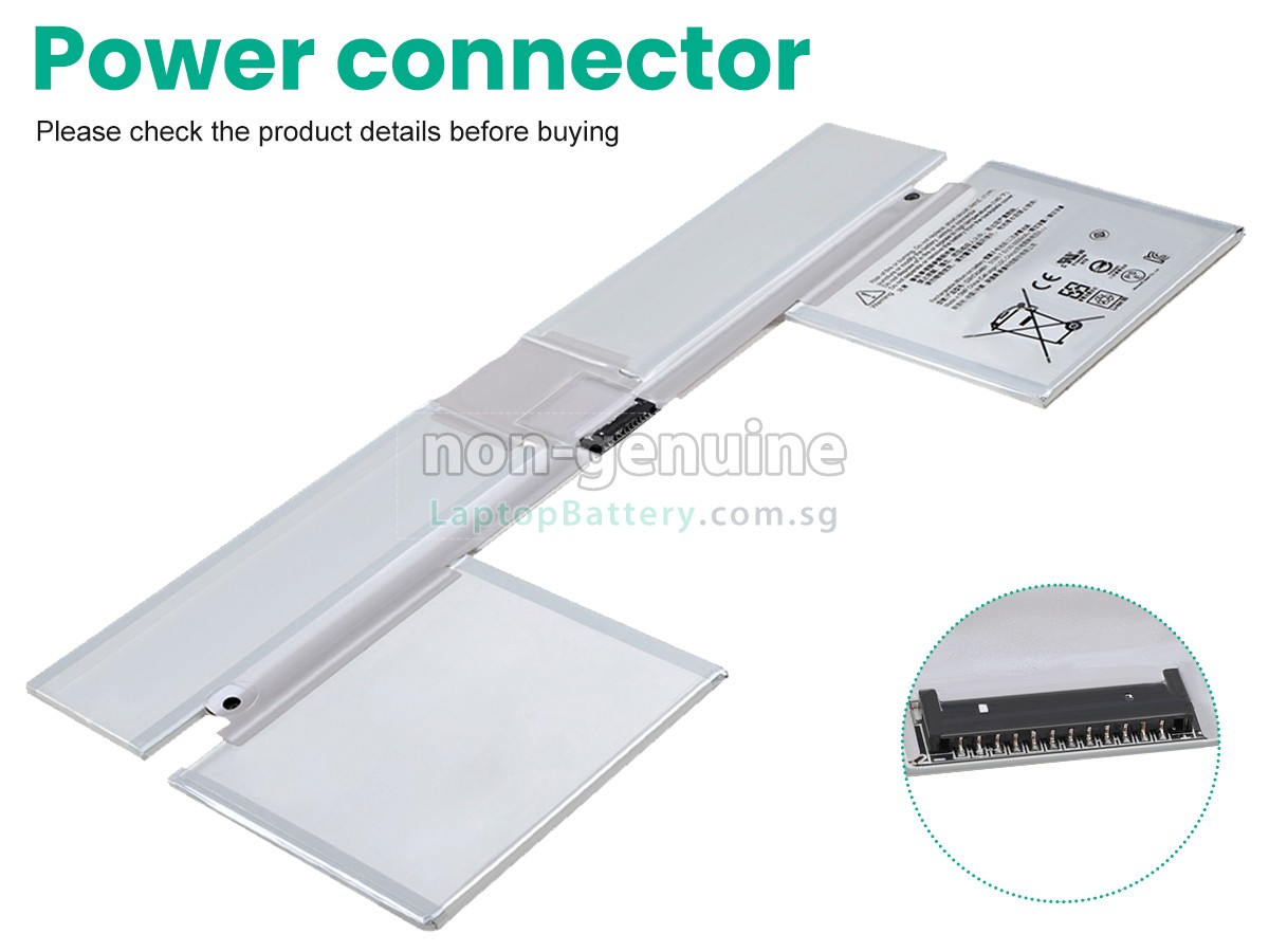 replacement Microsoft Surface BOOK 3 13.5-Inch CORE I5 KEYBOARD battery