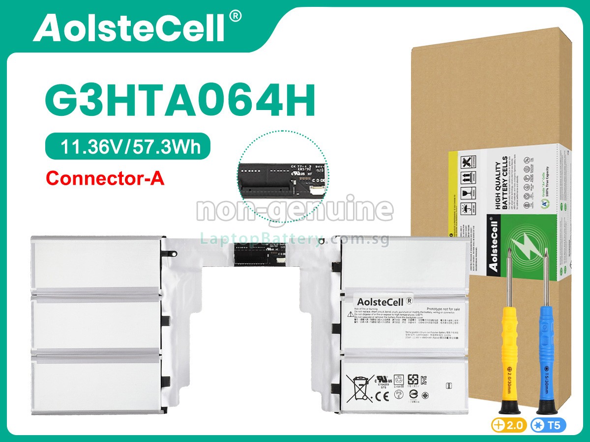 replacement Microsoft Surface BOOK2 KEYBOARD battery