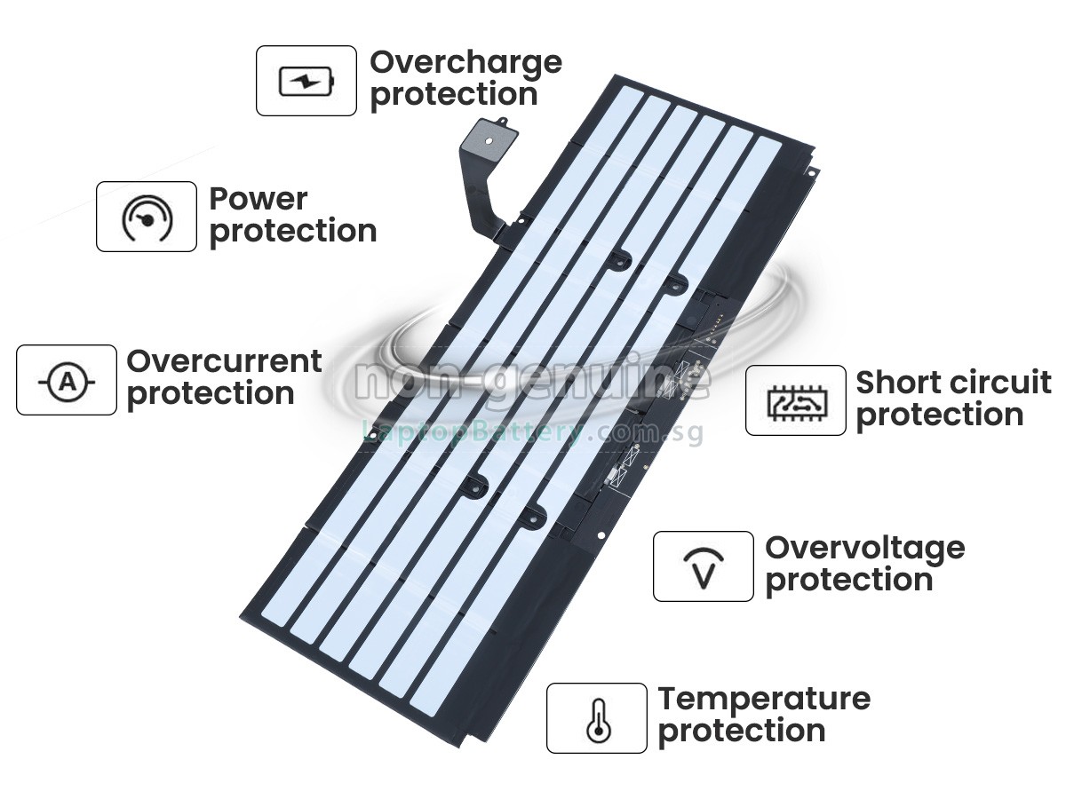 replacement Microsoft Surface LAPTOP 5 battery