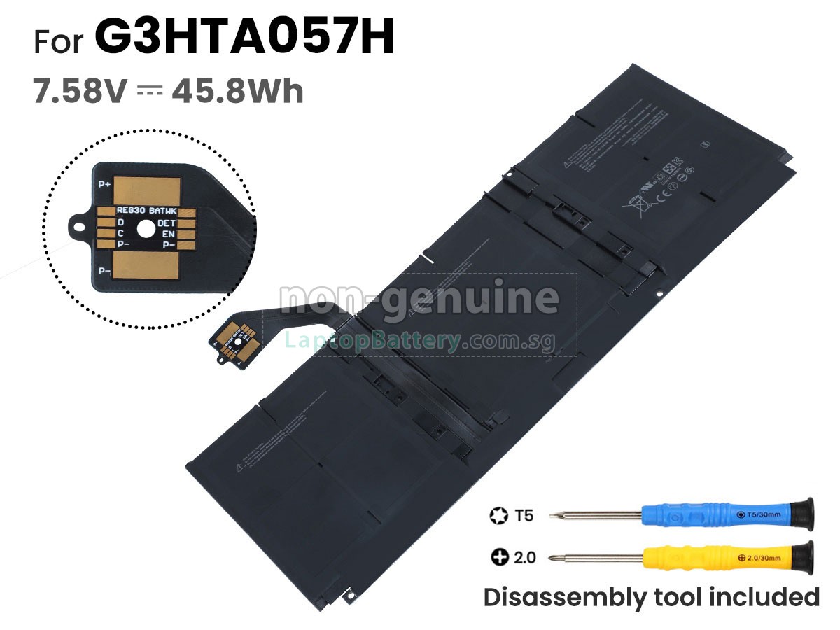 replacement Microsoft Surface LAPTOP 3 15Inch battery