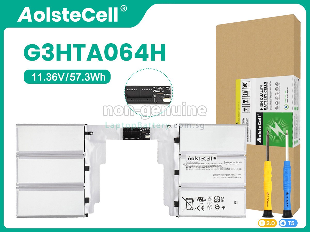 replacement Microsoft G3HTA065H battery