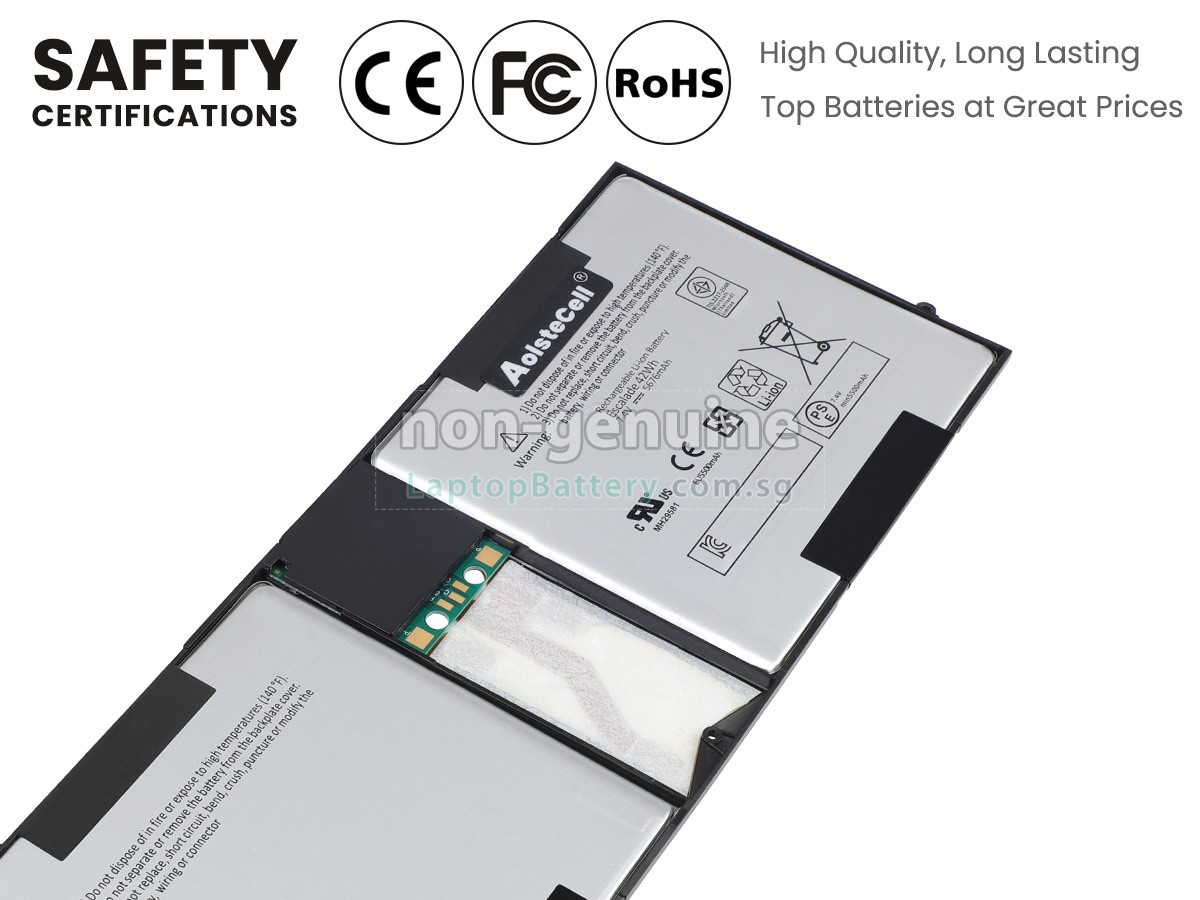 replacement Microsoft Surface Pro 2 battery
