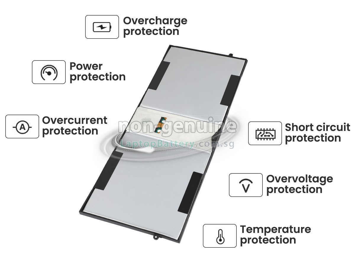 replacement Microsoft Surface Pro 2 battery