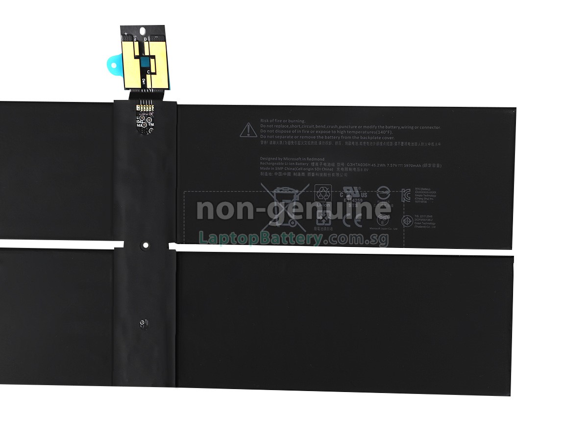 replacement Microsoft DYNK01 battery