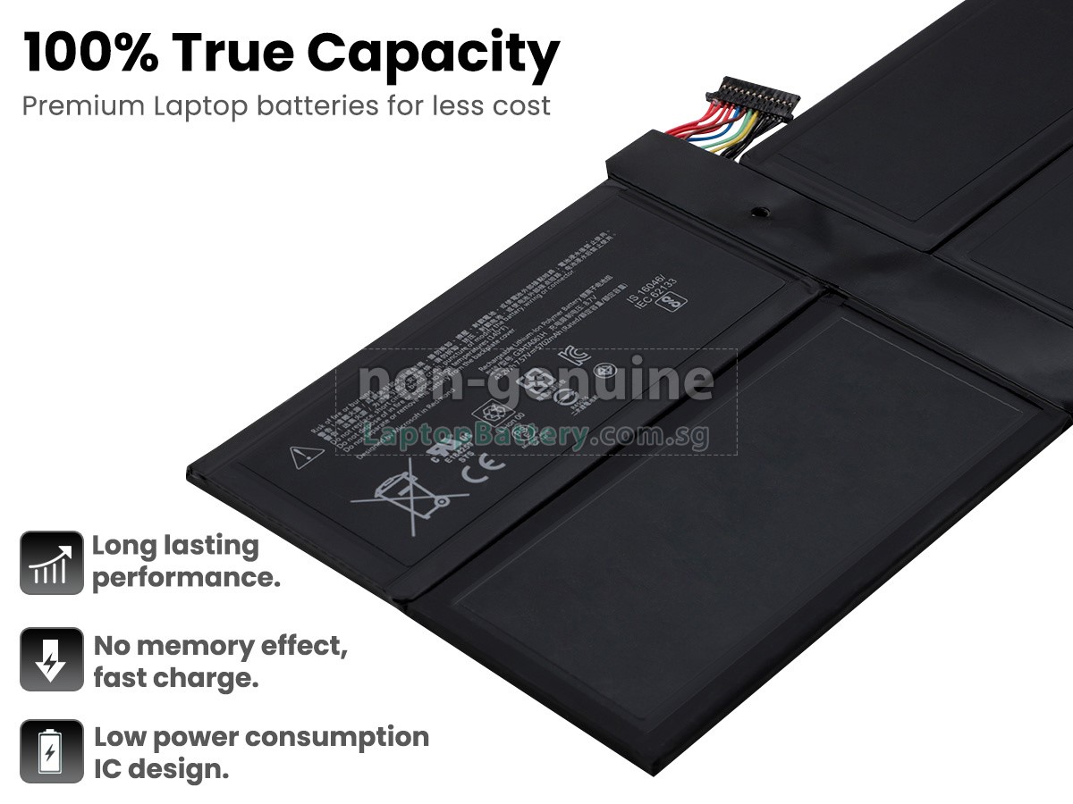 replacement Microsoft Surface Pro 7 battery