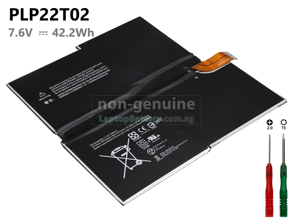 replacement Microsoft MS011301-PLP22T02 battery