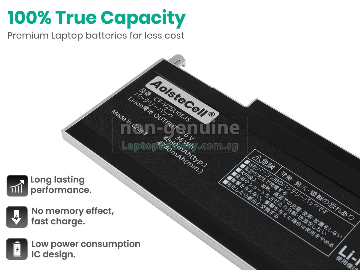 replacement Panasonic CF-RZ4 battery