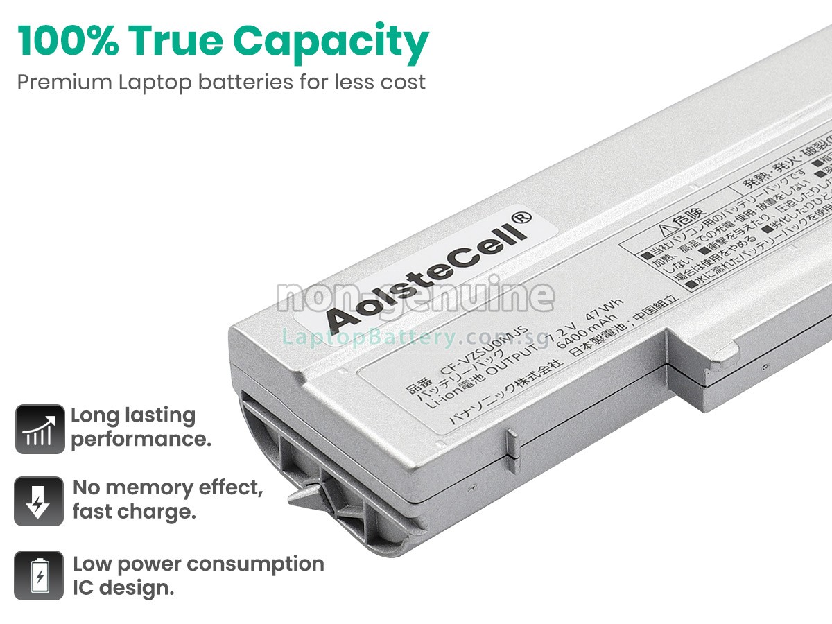 replacement Panasonic CF-VZSU0SJS battery