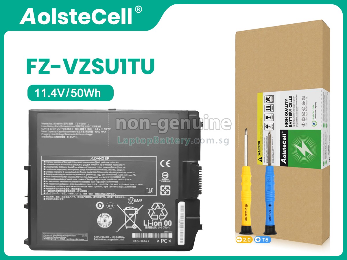 replacement Panasonic FZ-VZSU1TU battery
