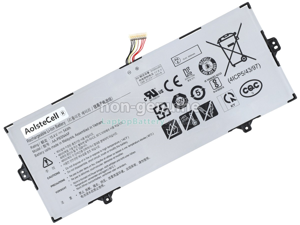 replacement Samsung AA-PBSN4AF battery