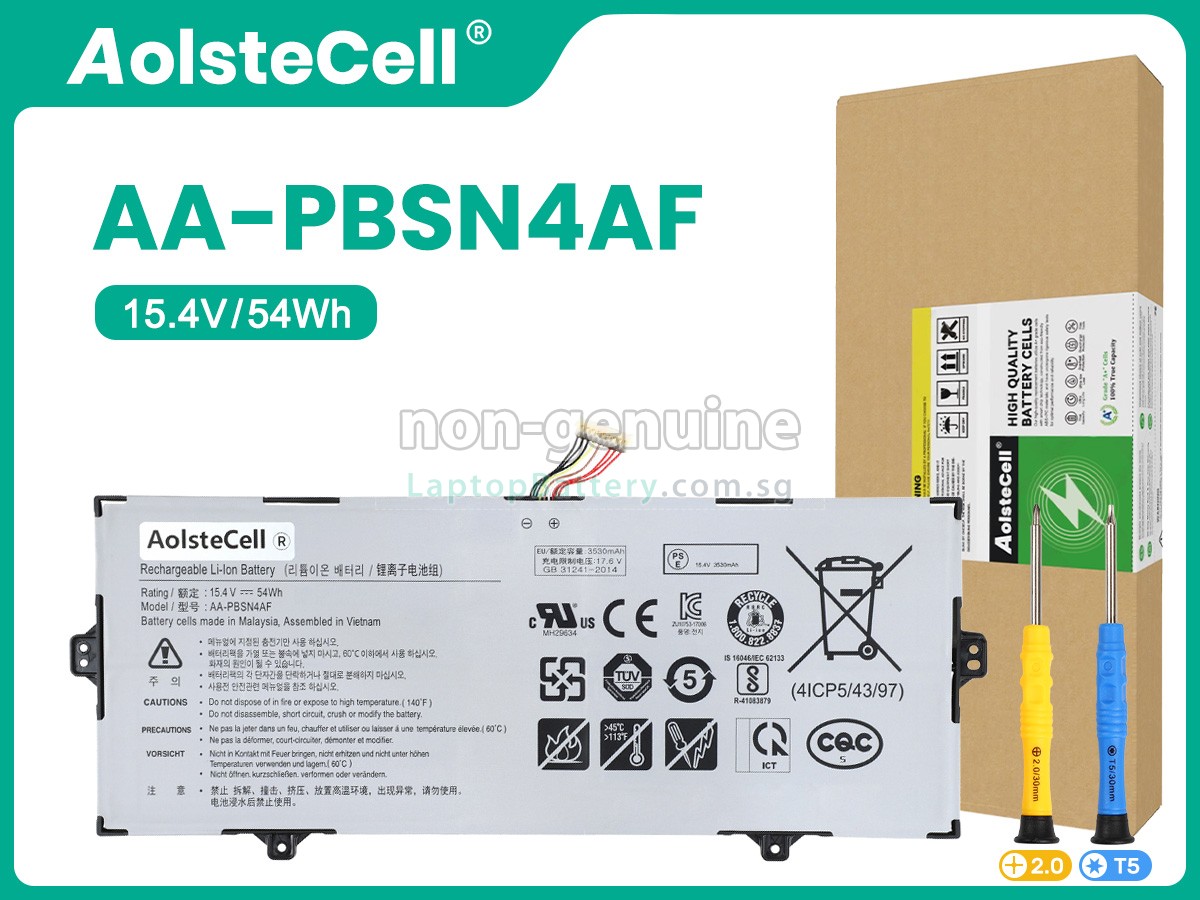 replacement Samsung NP930SBE-K03HK battery