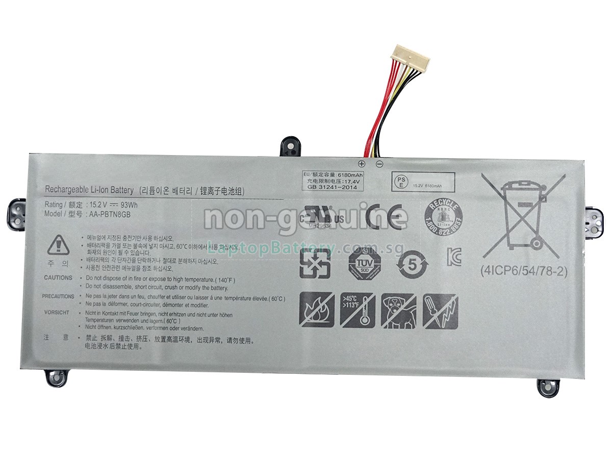 replacement Samsung AA-PBTN8GB battery