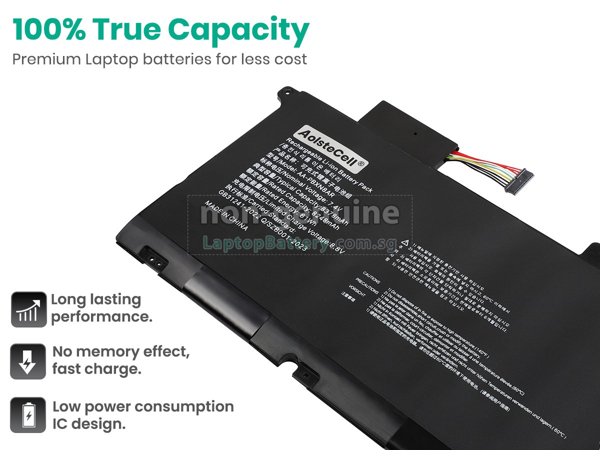 replacement Samsung NP900X4 battery