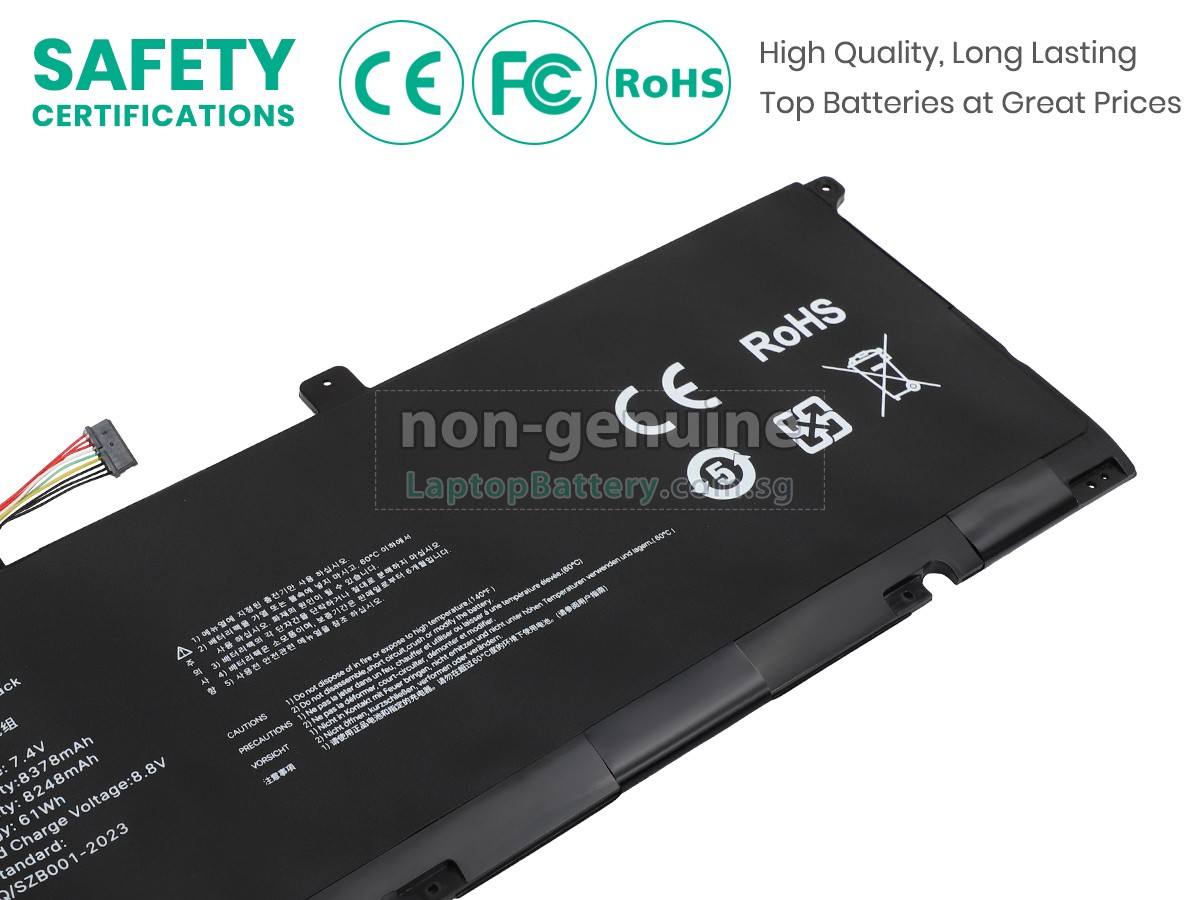 replacement Samsung NP900X4 battery