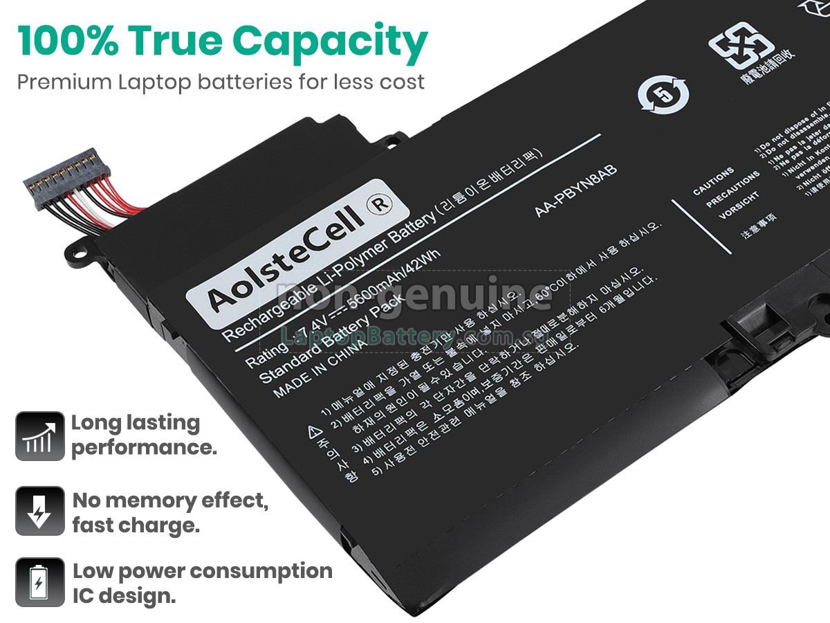 replacement Samsung 530U4C-A01 battery