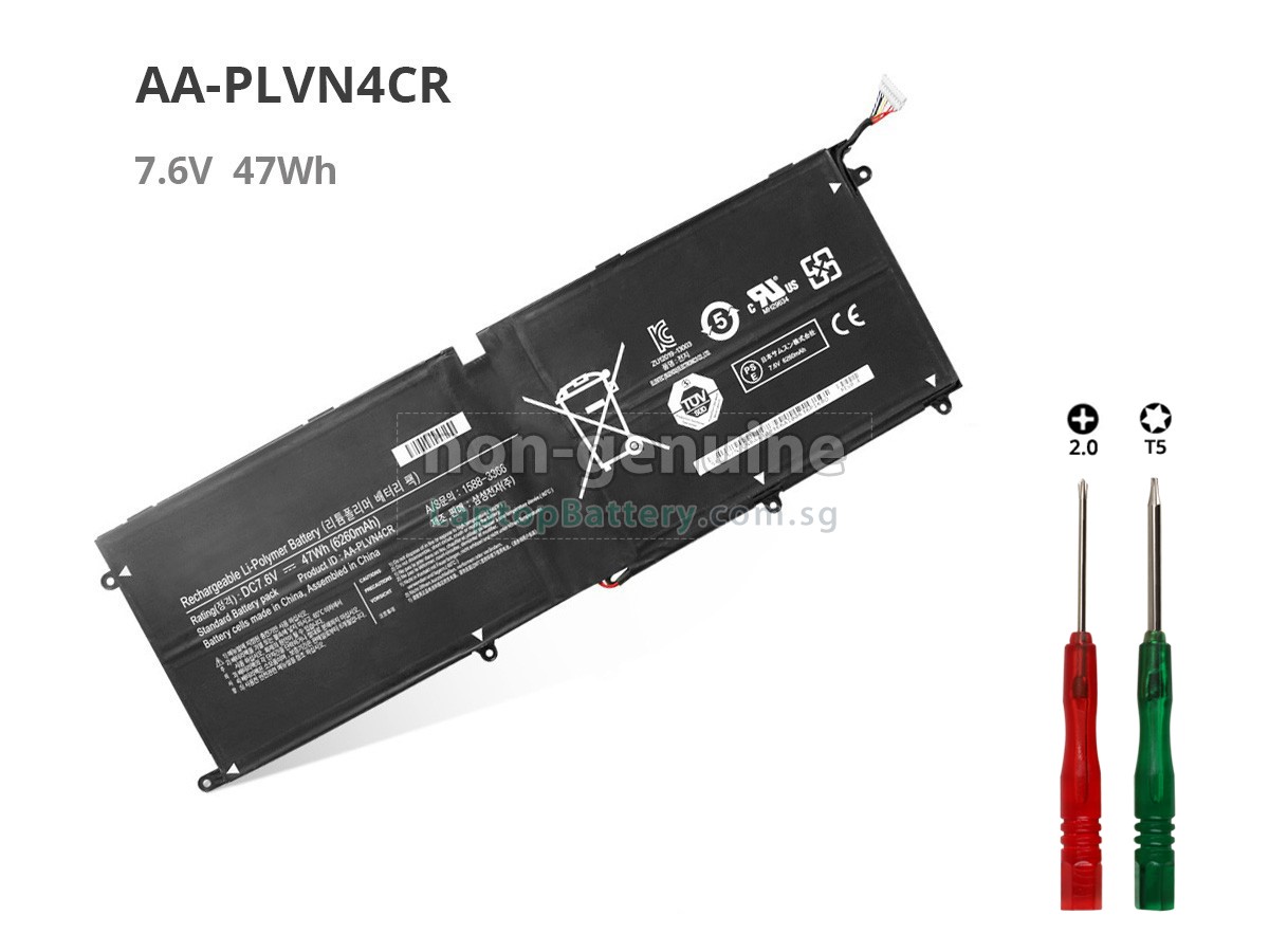 replacement Samsung AA-PLVN4CR battery