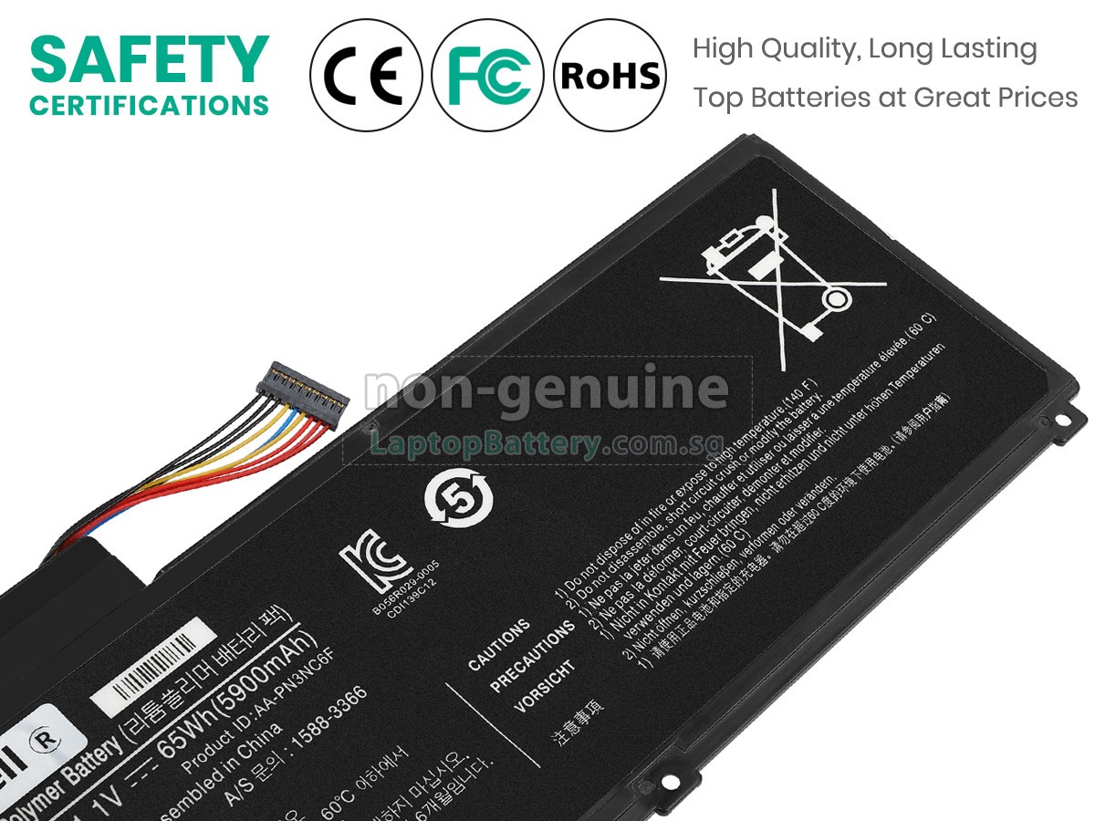 replacement Samsung QX410 battery
