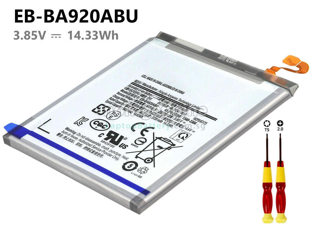 replacement Samsung EB-BA920ABU battery