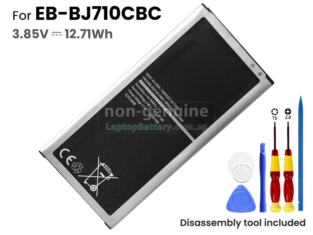replacement Samsung EB-BJ710CBC battery