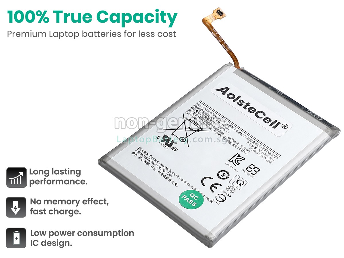 replacement Samsung GALAXY M51 battery