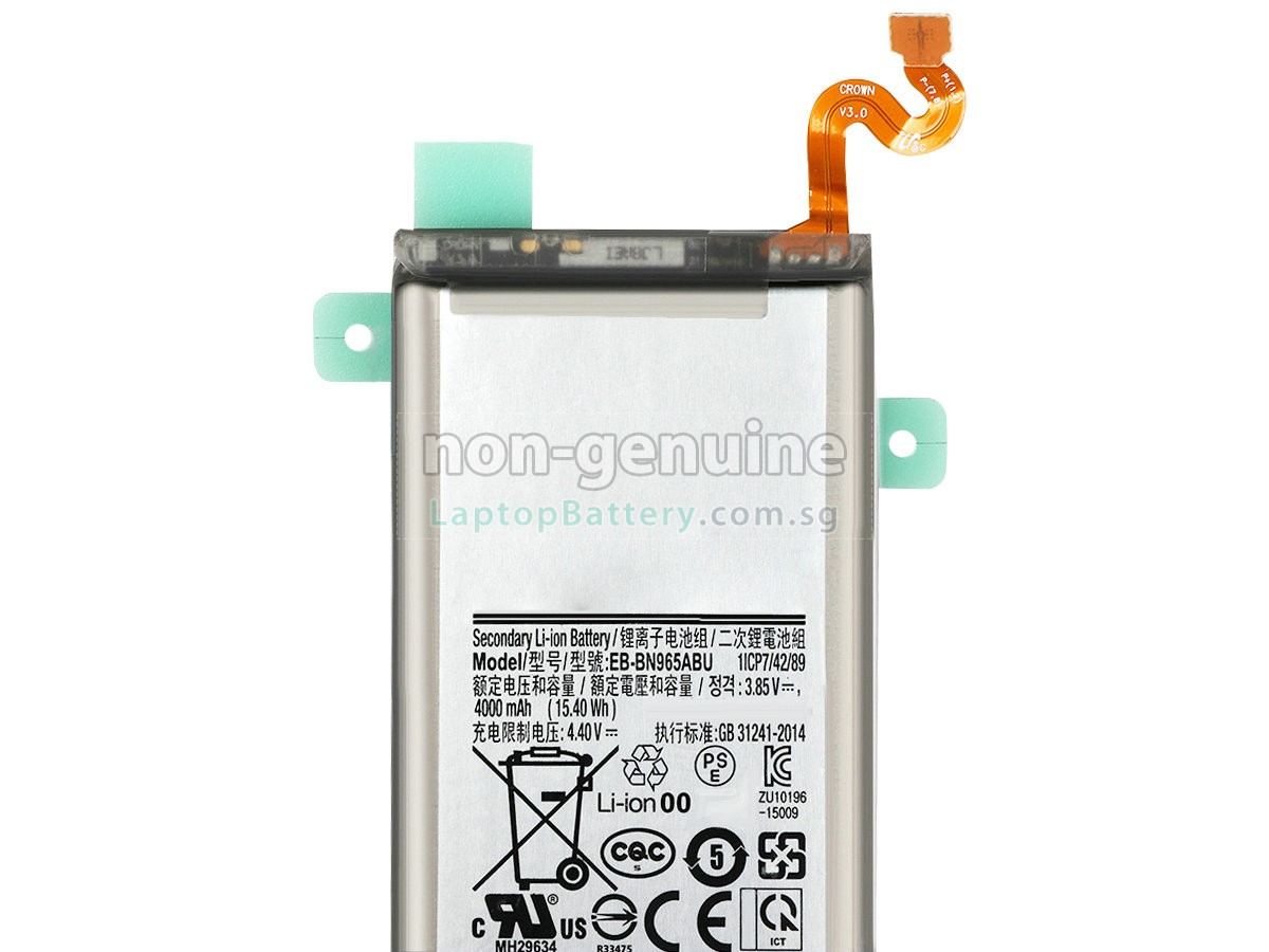 replacement Samsung SM-N960U battery