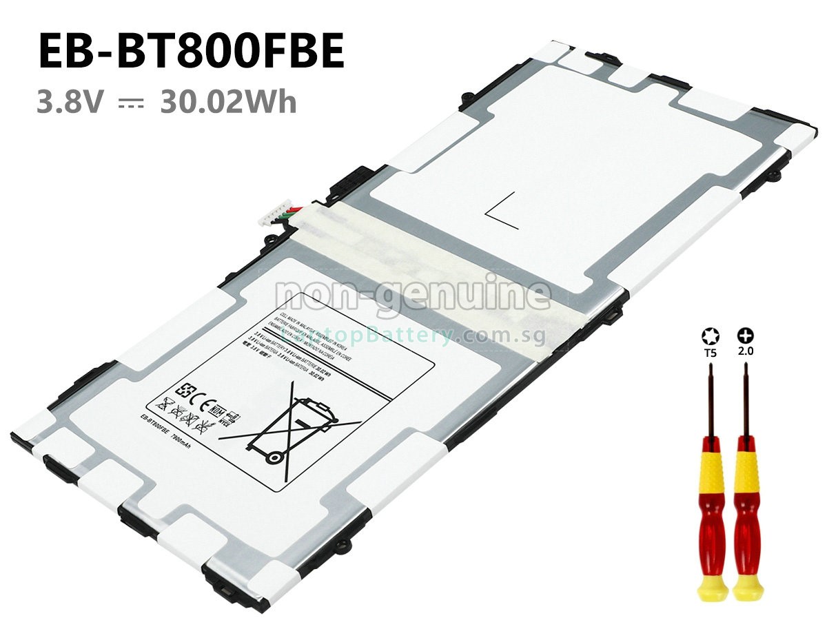 replacement Samsung Galaxy TAB S 10.5-INCH battery