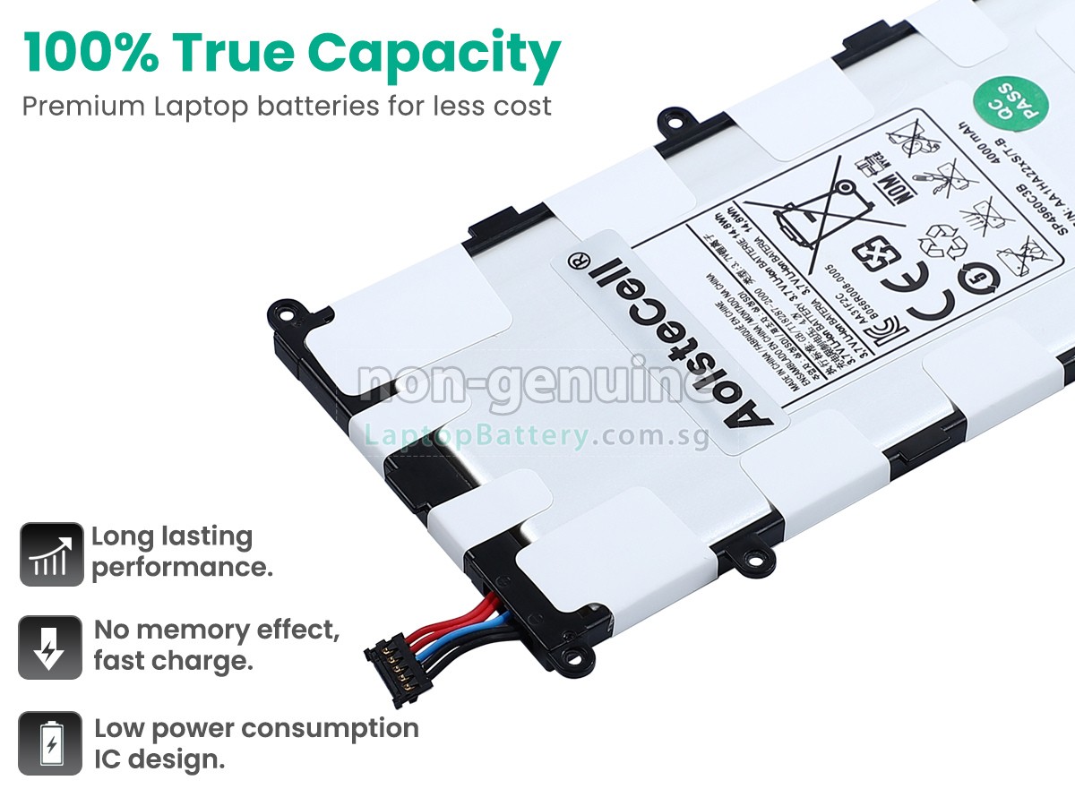 replacement Samsung SP4960C3B battery