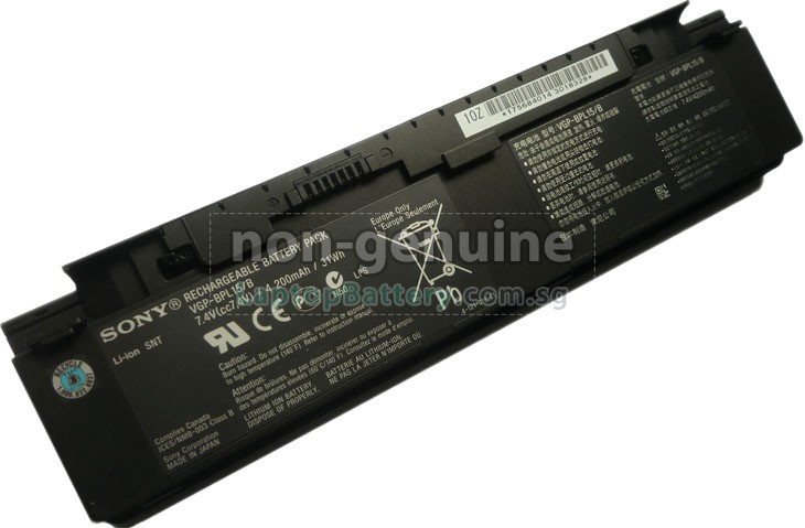 Battery for Sony VAIO VGN-P92KS laptop