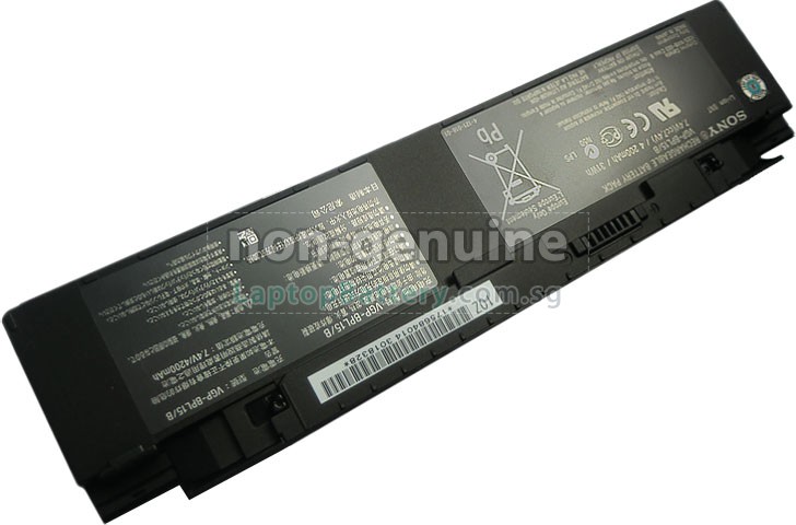 Battery for Sony VAIO VGN-P530CH/G laptop