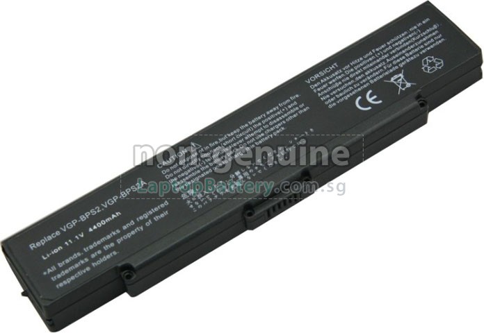 Battery for Sony VAIO VGN-AR72DB laptop