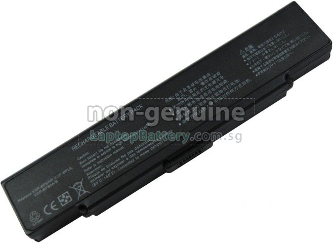 Battery for Sony VAIO VGN-CR407EP laptop