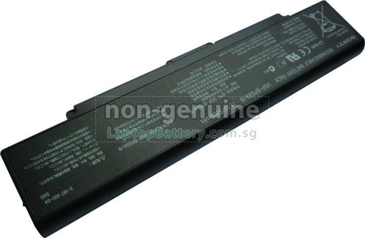 Battery for Sony VAIO VGN-CR507EPC laptop