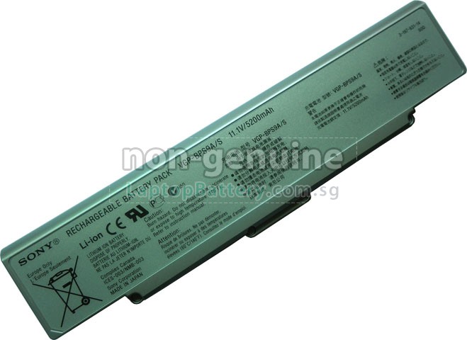 Battery for Sony VAIO VGN-NR160E/W laptop
