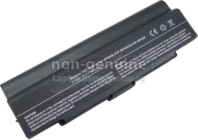Battery for Sony VAIO VGN-CR290EAR laptop