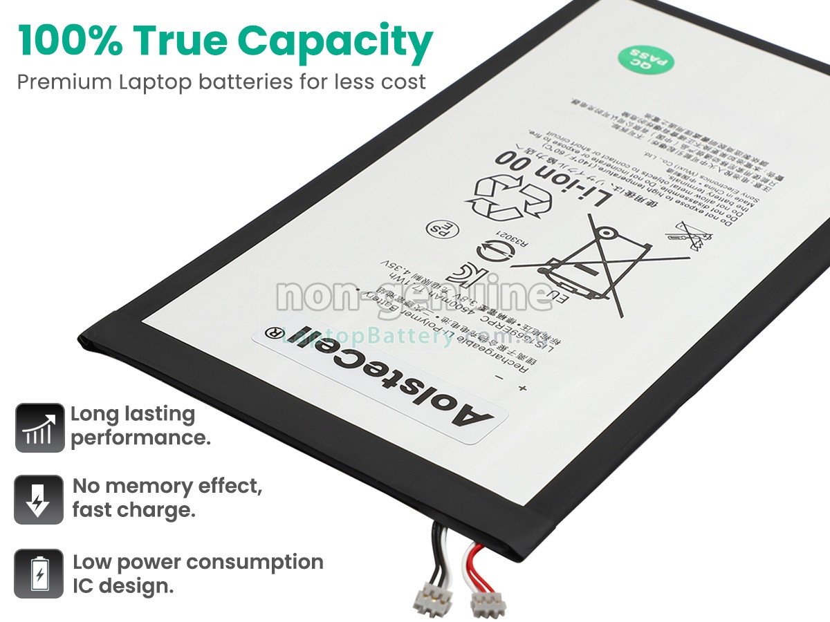 replacement Sony LIS1569ERPC battery