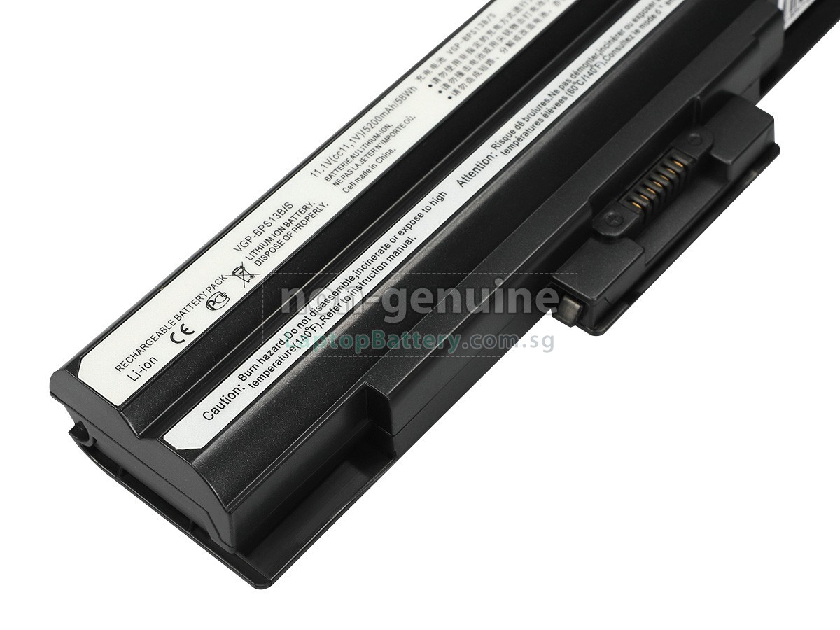 Battery for Sony VAIO VPCY21EFX/B,replacement Sony VAIO VPCY21EFX/B