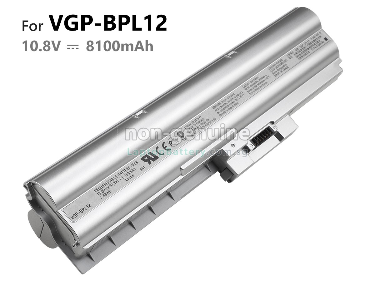 replacement Sony VAIO VGN-Z21MN/B battery